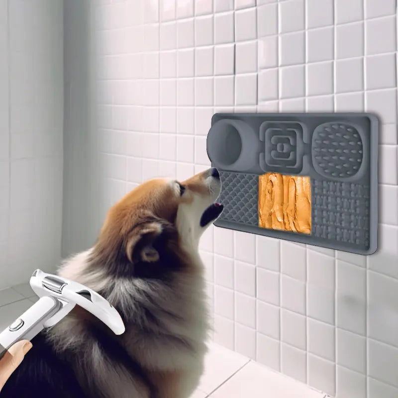 Silicone Pet Feeding Mat and Slow Feed Pad